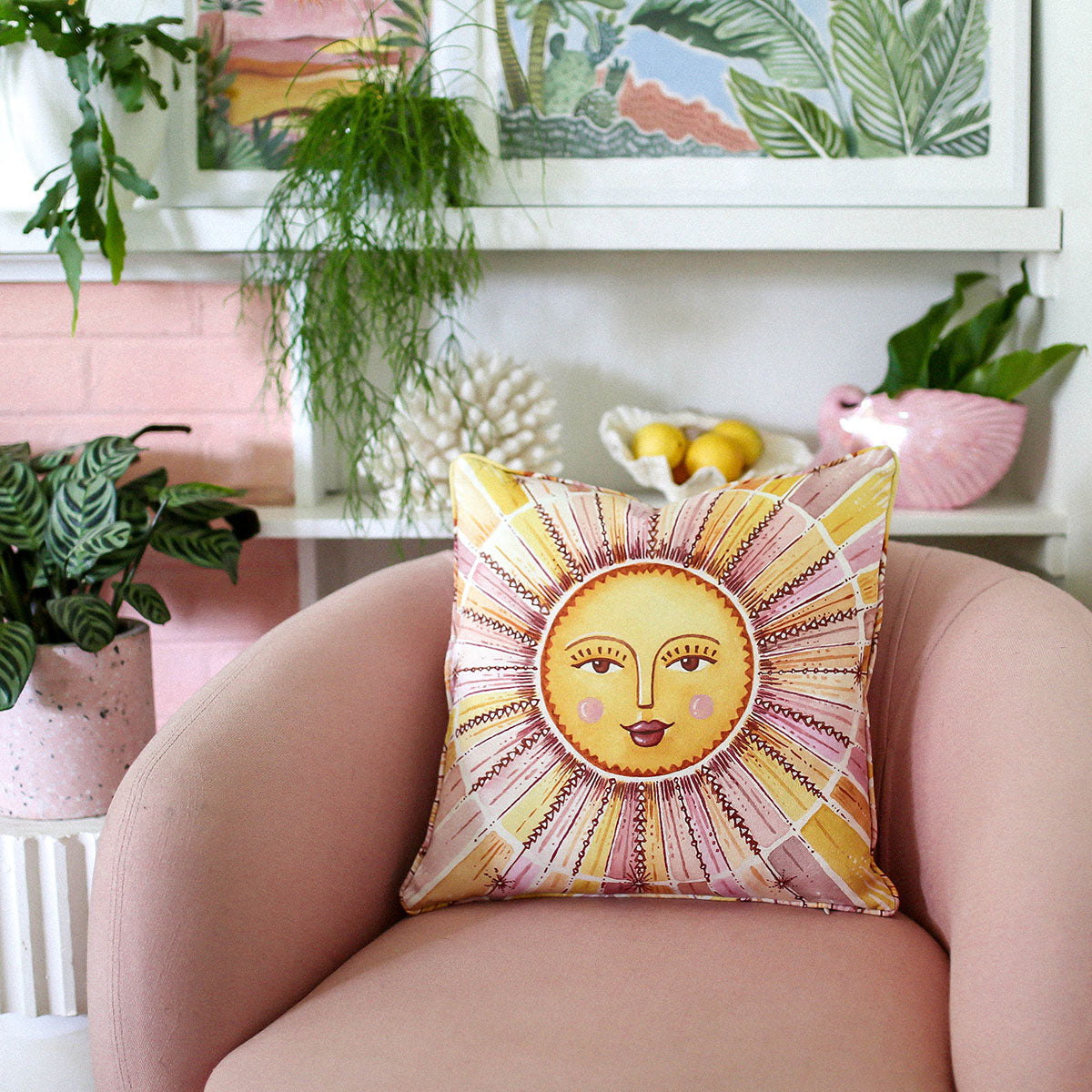 The Sunbeam cushion cover Kingston Jewellery