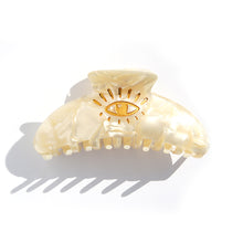 'Eye Love' Hair Claw - White