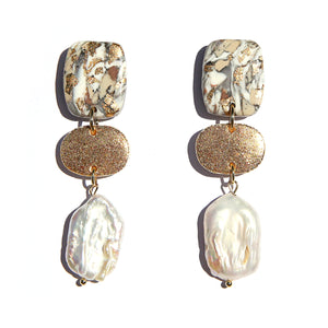 Gold Terrazzo Squares