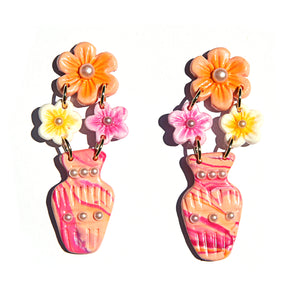 Posy Earrings - Brights