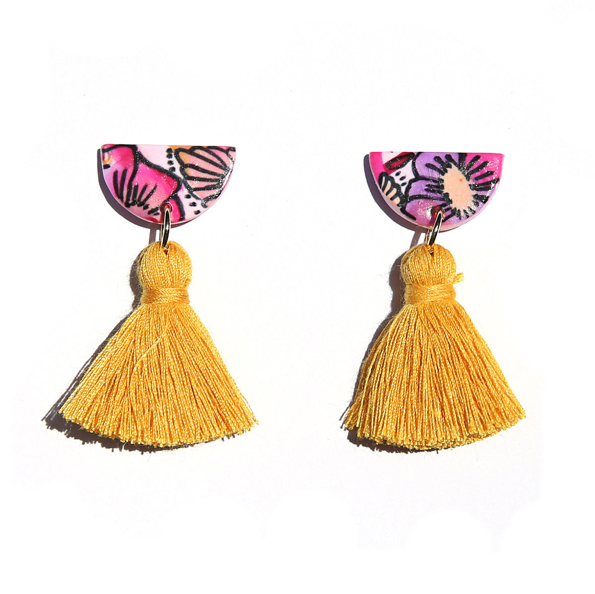 Flower Top Tassels