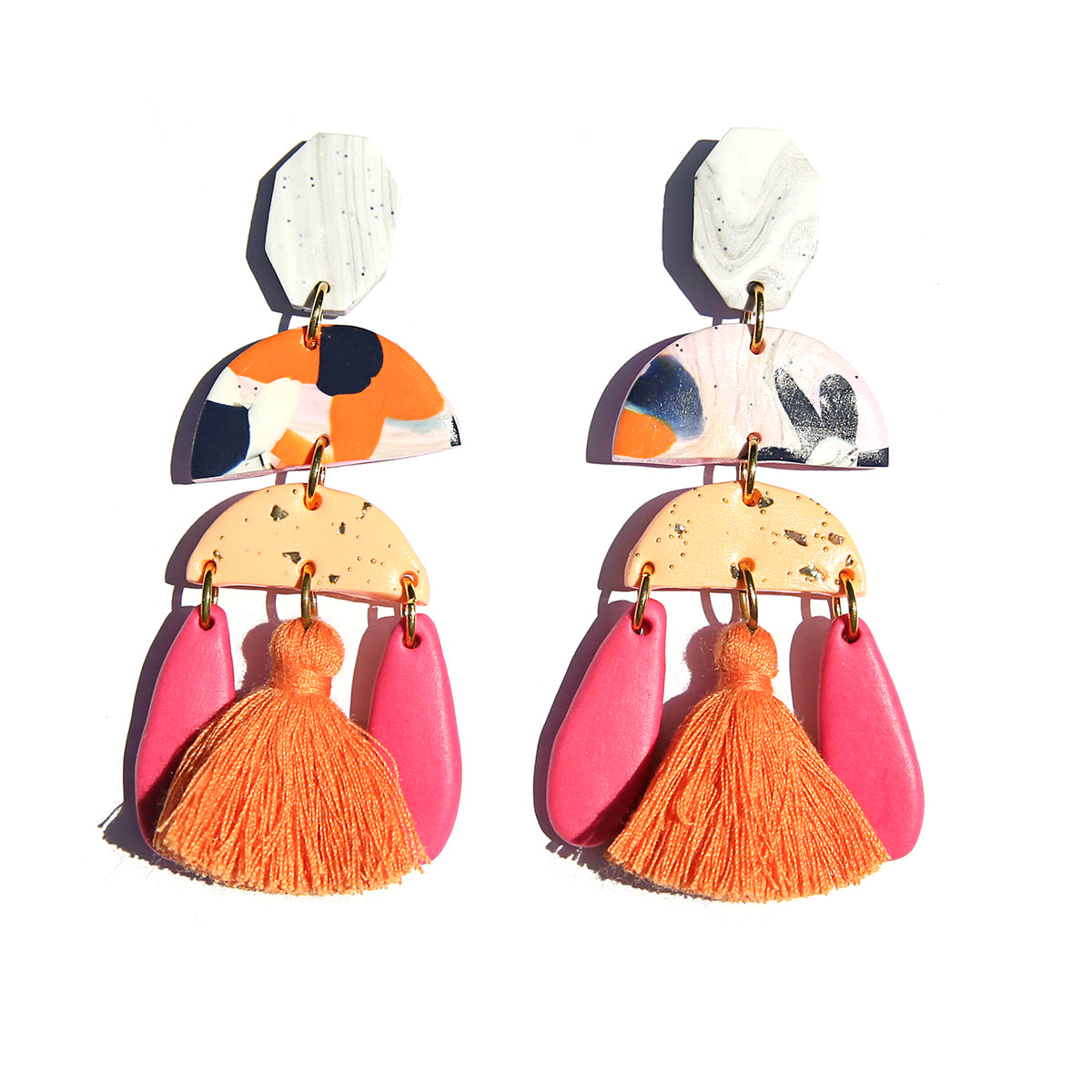 Three Piece Statements Orange