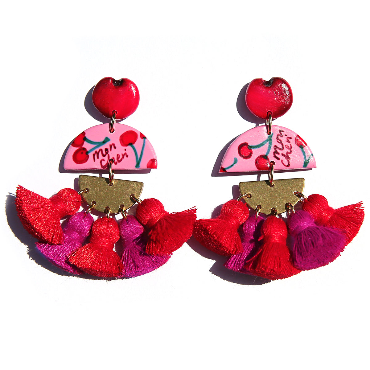 Cherry Bomb Fan Tassels
