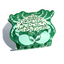 Mint Crab Hair Claw