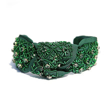 Emerald Diamante Headband