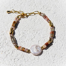 Agate Pearl Bracelet
