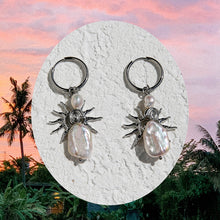Silver Sunshine Huggie Hoops