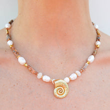 Agate & Sea Shell Necklace