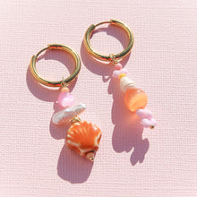 Sherbet Huggie Hoops