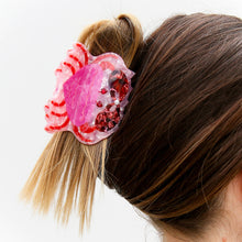 Ruby Crab Hair Claw