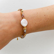 Agate Pearl Bracelet