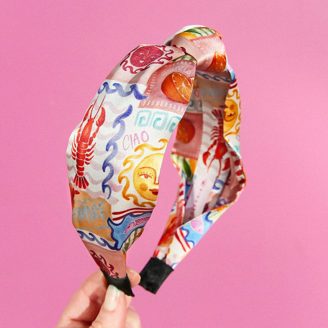 Amore Headband 100% Silk
