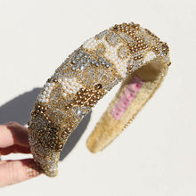 Golden Fields Beaded Headband
