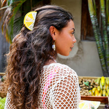 Lemon Wedge Hair Claw
