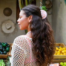 Grapefruit Hair Claw