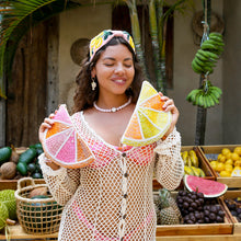 Grapefruit Clutch one sided
