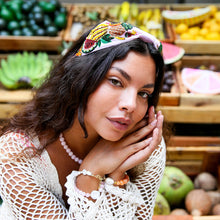 Fruit Salad Beaded Headband - Pink