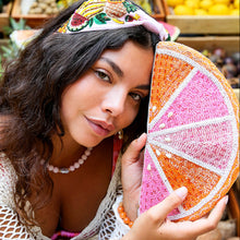 Grapefruit Clutch one sided