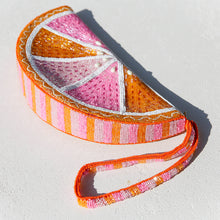 Grapefruit Fully Beaded Bag