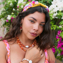 Mustard Blossom Beaded Headband