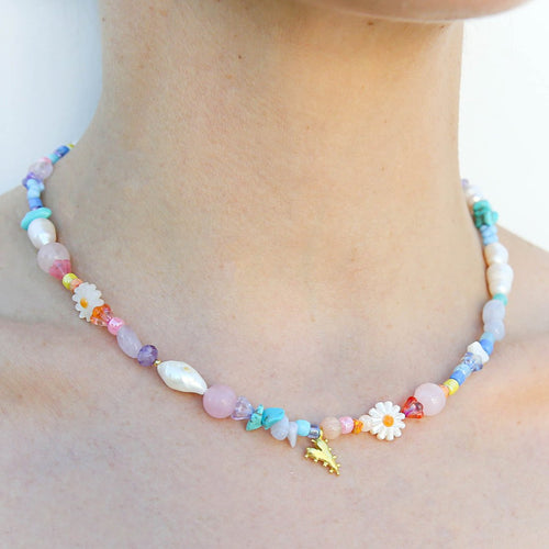 Heart Beaded Necklace