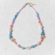 Rainbow Daisy Necklace