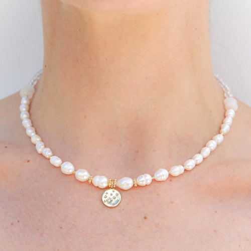 Moon Pearl Necklace