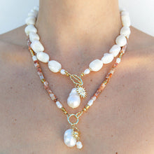 Rolled Shell Solis Necklace