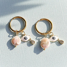 Teardrop Huggie Hoops