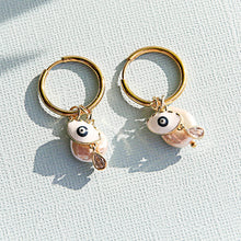 Teardrop Huggie Hoops
