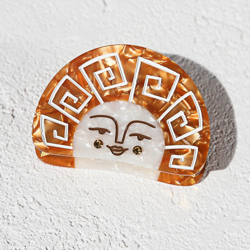 Gold Grecian Sun Claw