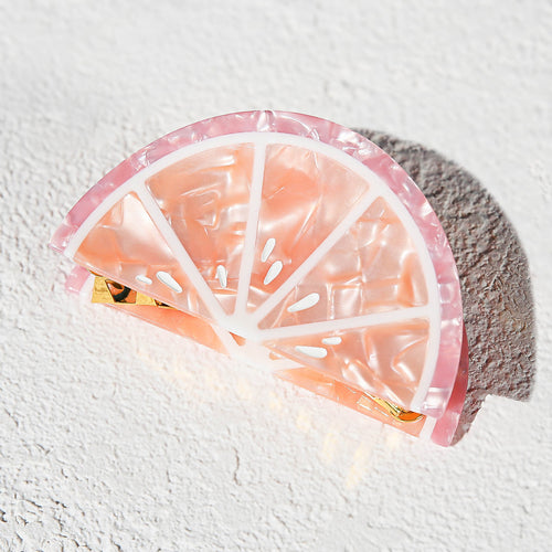 Grapefruit Hair Claw