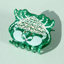 Mint Crab Hair Claw