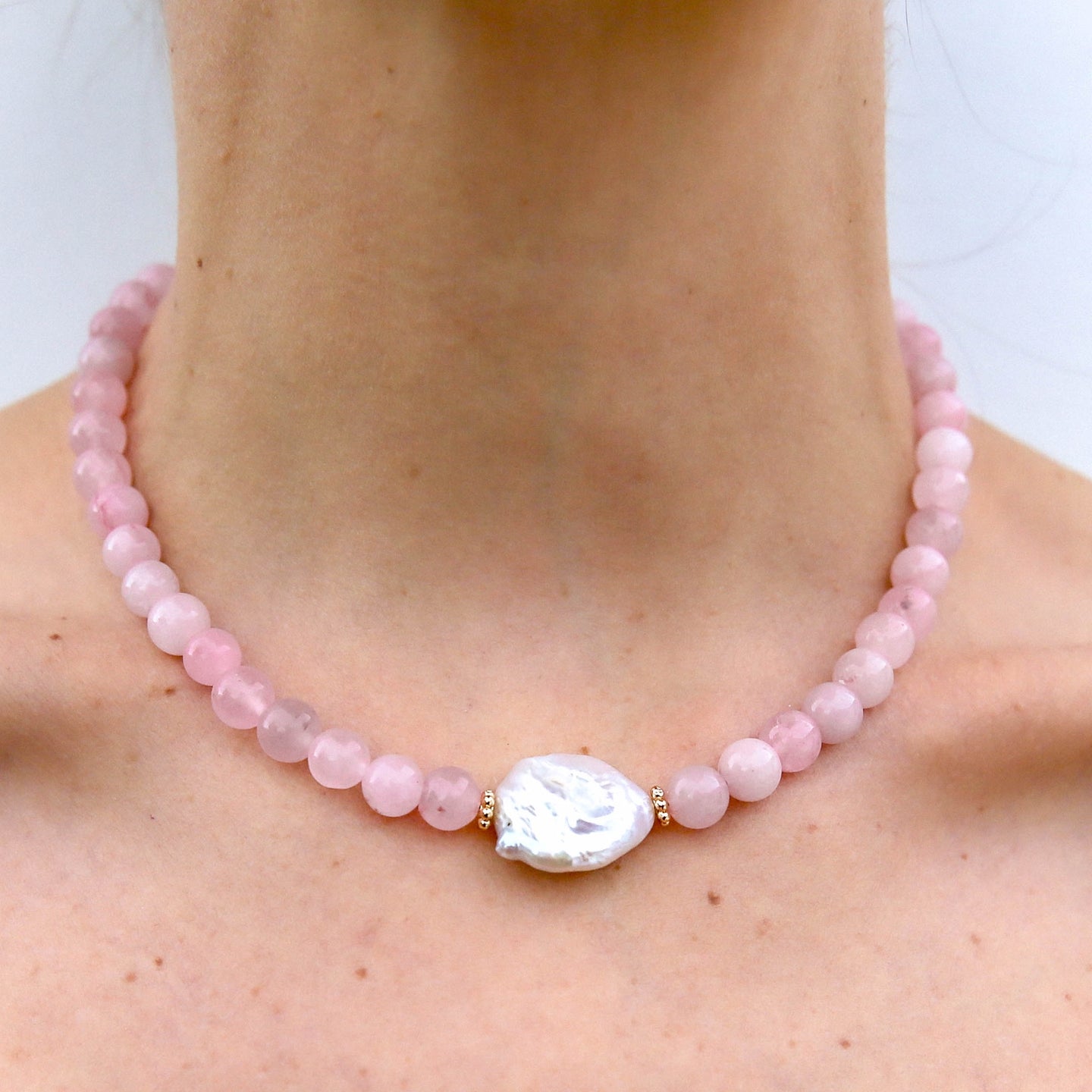 Pearl Pink Necklace