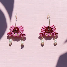Crab Pearl Earrings
