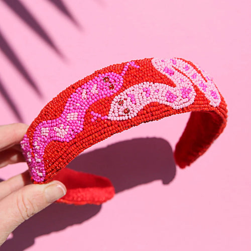 Snake Beaded Headband