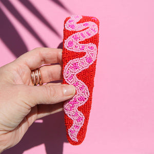 Snake Beaded Headband