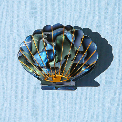 Shell Hair Clip - Abalone