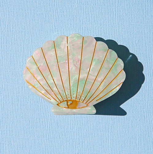 Shell Hair Clip - iridescent