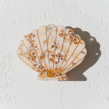 Shell Hair Clip - Honey