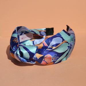 Flower Power Headband 100% Silk