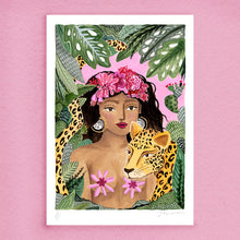 Leopard Lady (limited edition print)