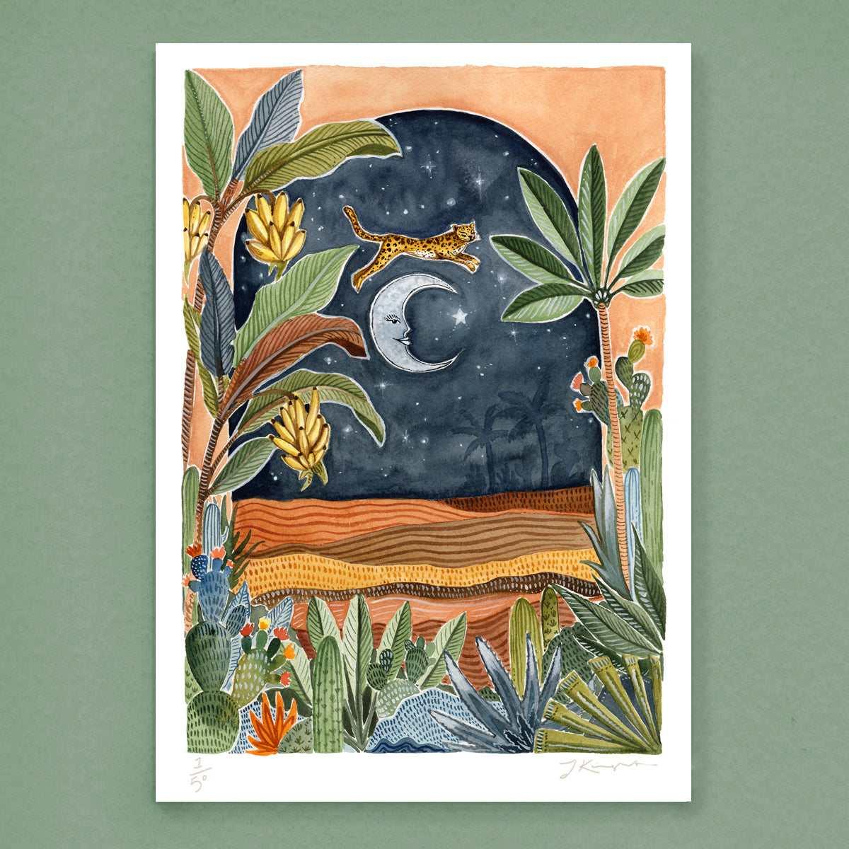 Over The Moon Print