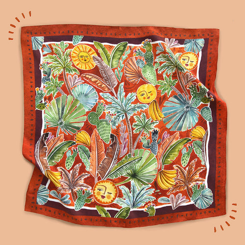 Silk Tropicana Scarf